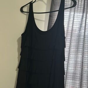 Black long dress size 15